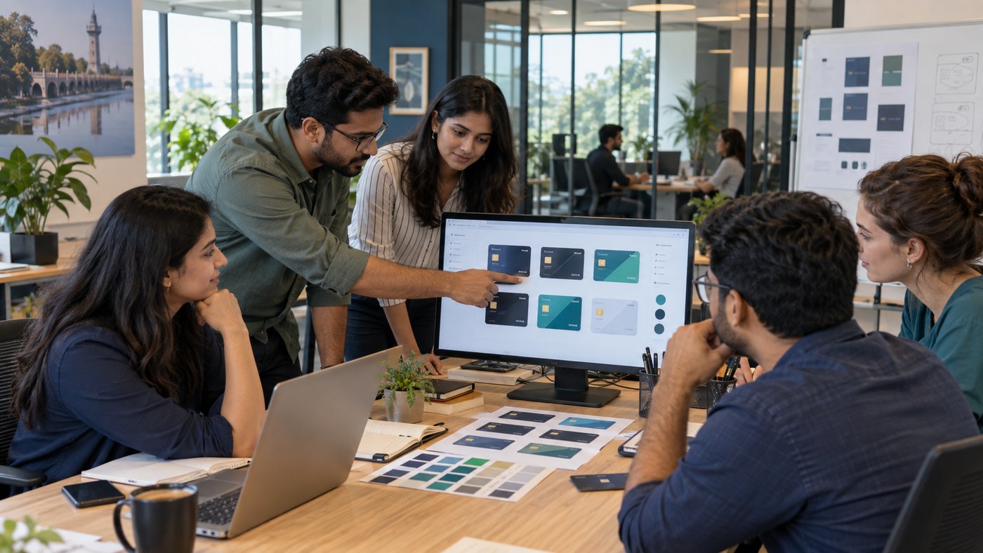 Software developers reviewing semantic code and testing benchmarks