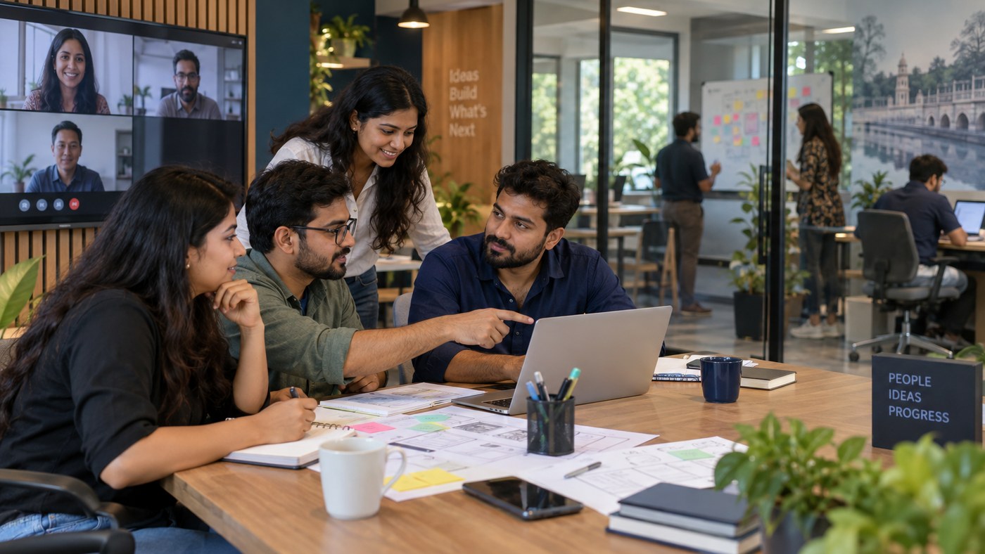 DevOps and cloud infrastructure engineers monitoring live server health dashboards, uptime metrics, and automated deployment pipelines